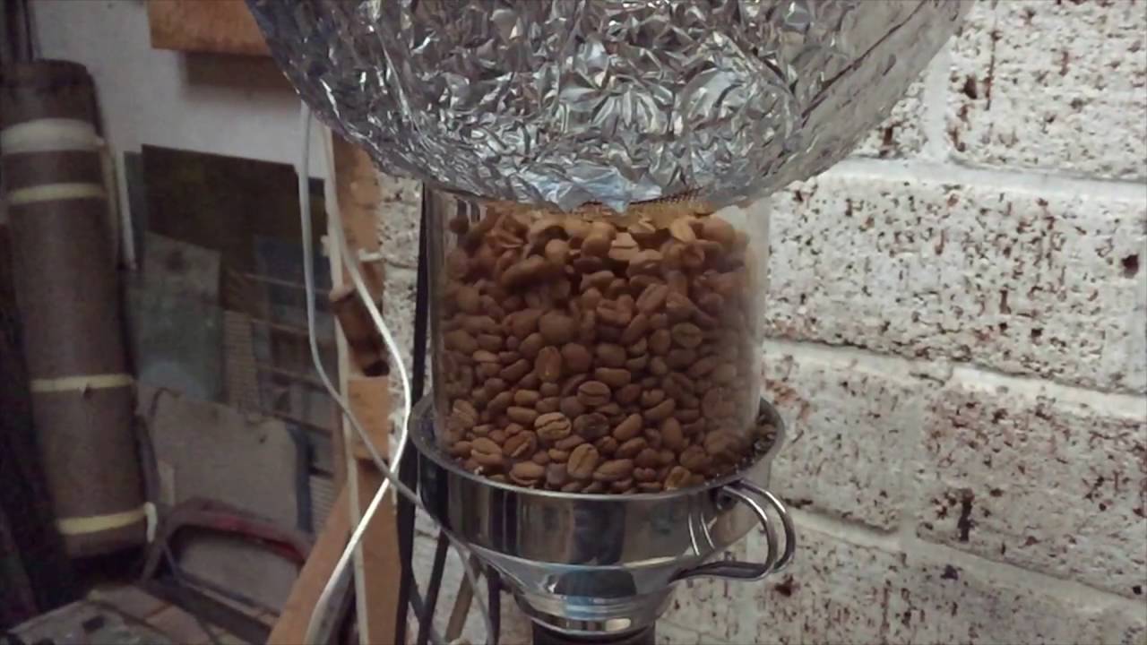 A little fluid bed coffee roaster YouTube