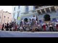 Виступ танцювальних колективів на урочистому відкритті Дня міста Чернівці
