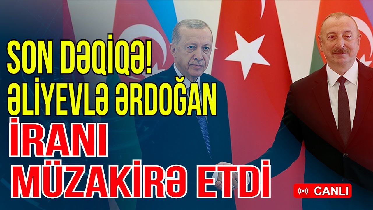 SON DƏQİQƏ! Əliyevlə Ərdoğan İranın hücumunu müzakirə etdi - Gündəm Masada - Media Turk TV
