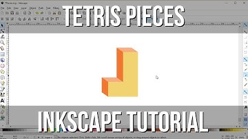 Tetris Pieces Part 1 - Inkscape Tutorial