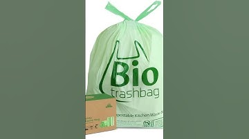 Biodegradable Drawstring Trash Bags | Gallon Compostable Garbage Bags for Wastebasket