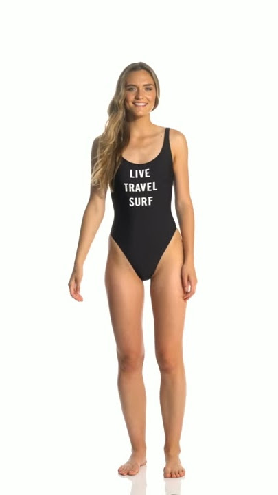 Eidon Flavors Jenny One Piece Swimsuit | SwimOutlet.com