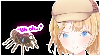 Ame Scared a Spider to Death