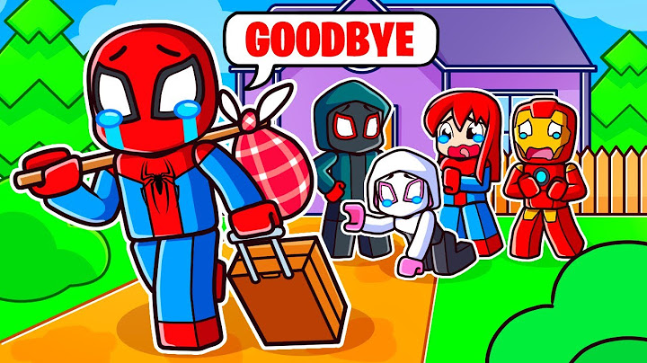 Spiderman Says GOODBYE Forever In Roblox...