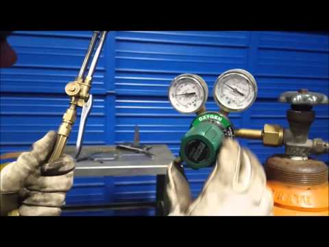 Video: Bagaimanakah anda menggunakan obor pemotong oksigen dan asetilena?
