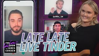 Late Late Live Tinder