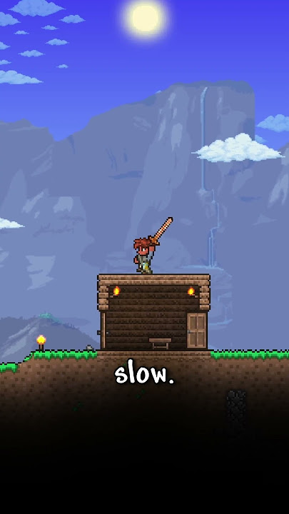 Why People Dislike Early Game Terraria. #terraria