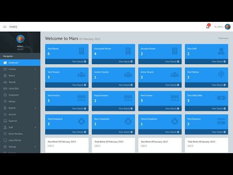 Mars - Hotel / Hostel / Room Management System ( Php CodeIgniter ) - Source Code