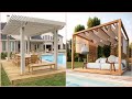 200 Backyard Patio Design Ideas Catalogue 2022 | Wooden Pergola design | Garden Pergola Design Ideas