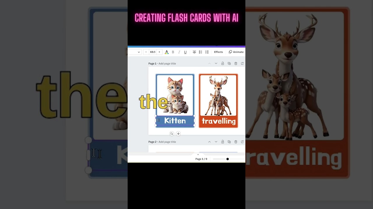 Creating Flashcard with AI step 03 #shorts