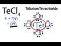 Valence Electrons in TeCl4