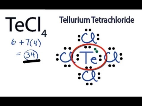 ভিডিও: TeCl4 এ কেন্দ্রীয় পরমাণুর সংকরায়ন কী?