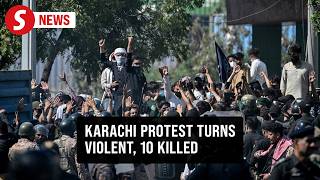 At least 10 killed as protesters storm US Consulate in Karachi over Khamenei assassination