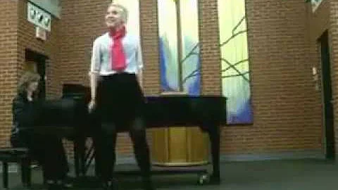 Ruth Kimball singing Popluar from Wicked