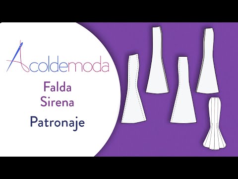 Clase 4: PATRÓN DE FALDA SIRENA - Paso a Paso - DIY