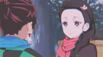 talking to the moon x playdate|| AU nezuko edit