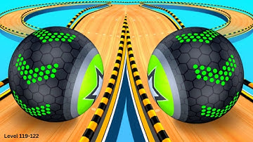 Going Balls All Levels Updated Speed run Gameplay | Level 119 -122 | All Games Android/ IOS 2024