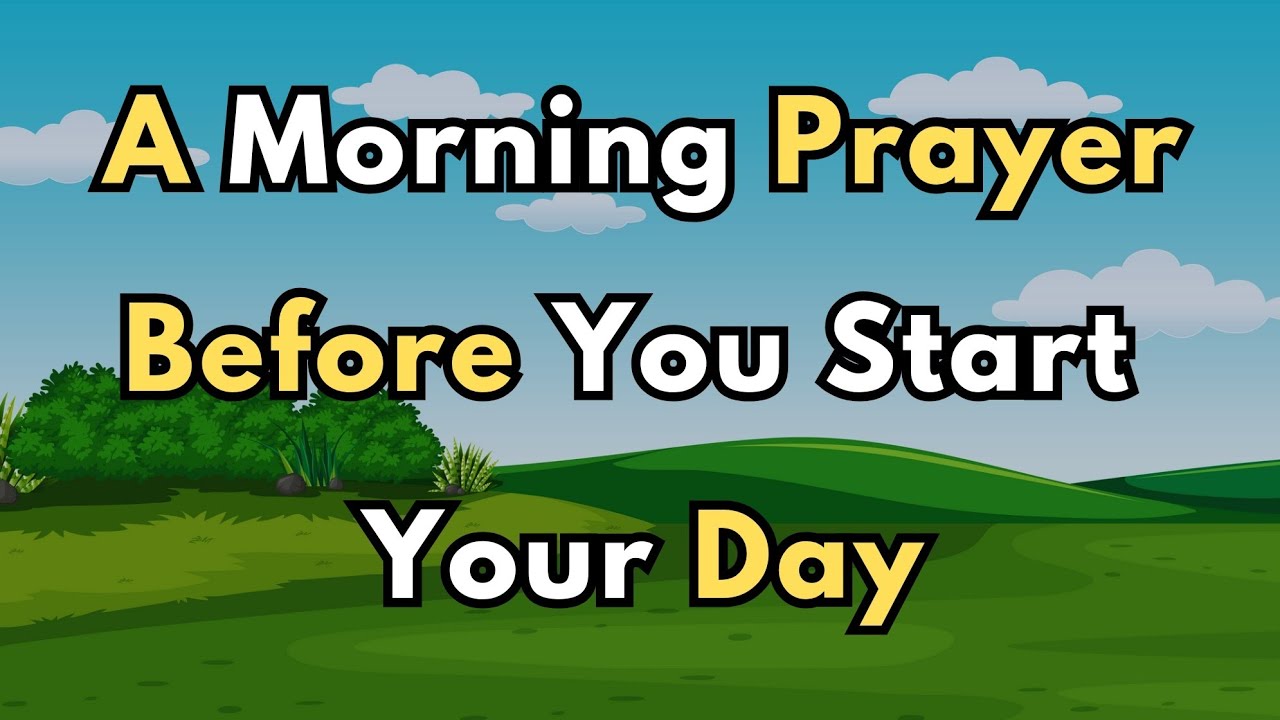 A Powerful Morning Prayer to Start Your Day with God | Surrendering My ...