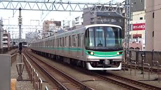 東京メトロ9000系9122F武蔵小杉駅到着