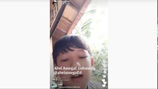 Alwi Assegaf - Ya Asyiqol Musthofa di Live IG nya Sholawatan.