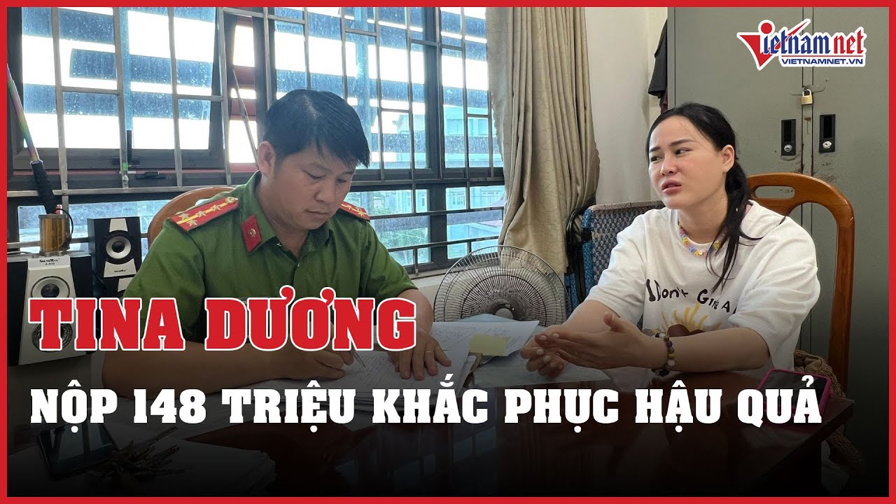 Tina Dương nộp 148 triệu khắc phục hậu quả trước khi... - youtube