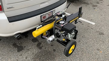 Champion 9ton hitch mount wood spliter