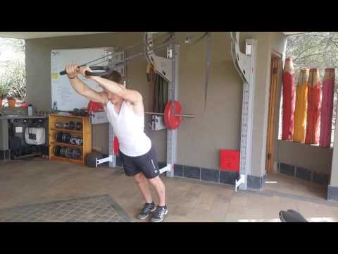 #Cactic Fitness101 - Upper body and core - Gymnastic ring extensions and shoulder rot