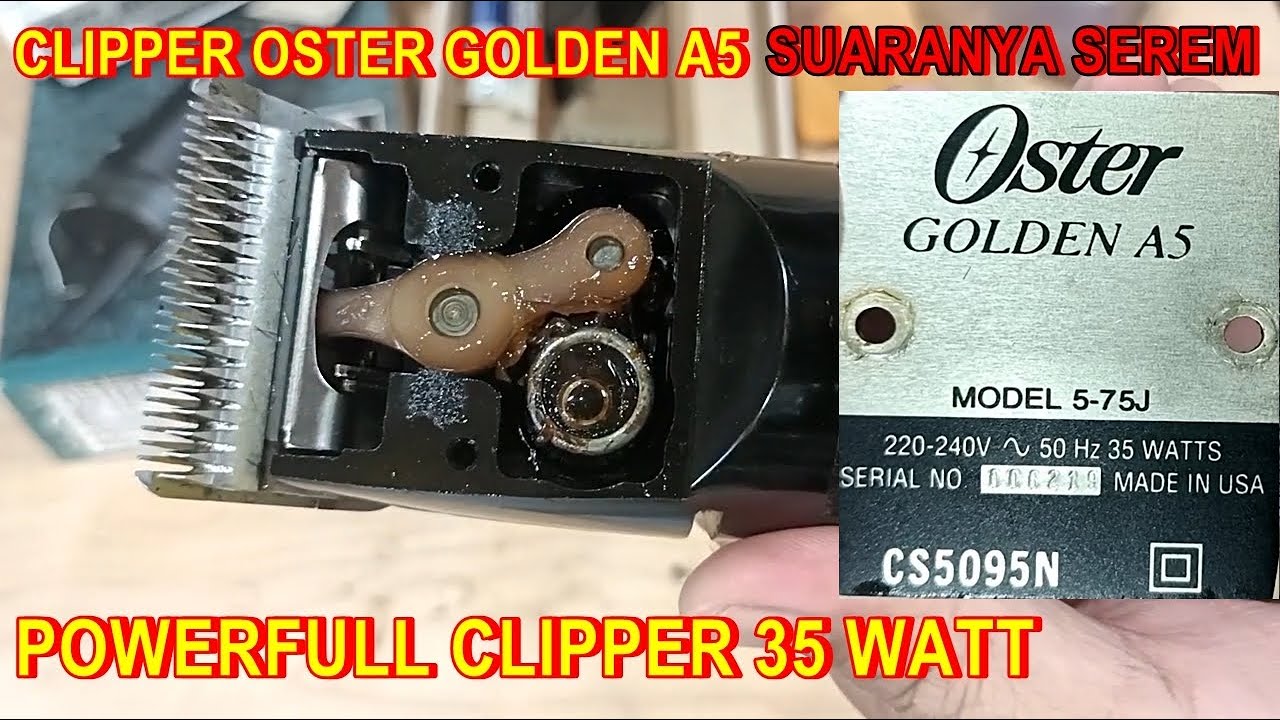 Clipper Oster Golden A5 Model 5 - 75