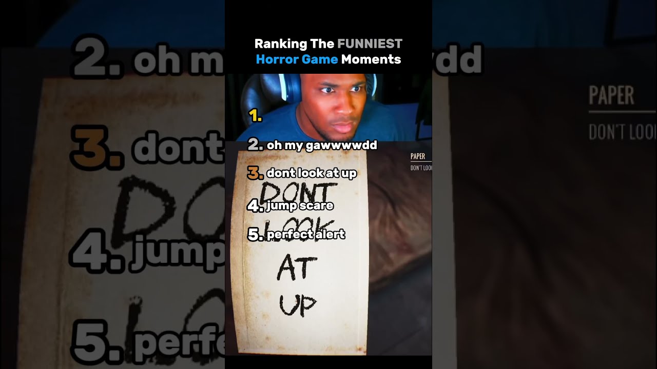 Ranking The Top 5 Funniest Horror Game Moments