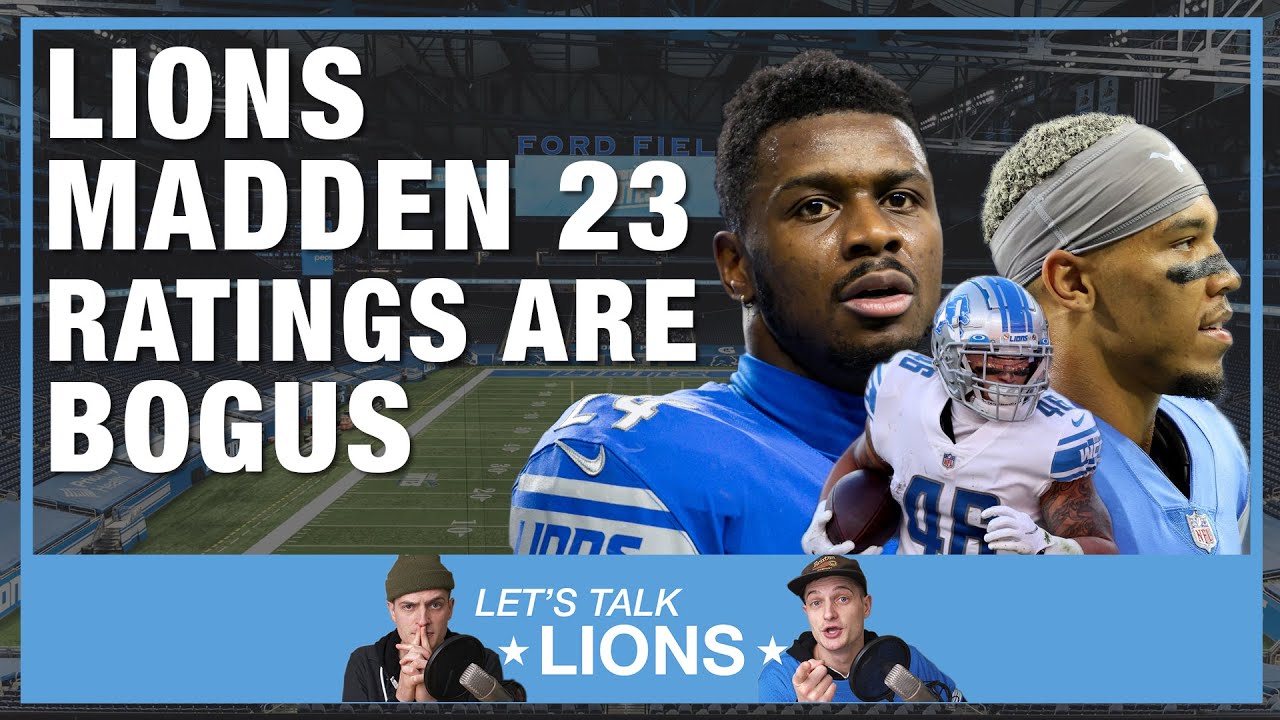 Madden 23 DISRESPECTS Detroit Lions Players 