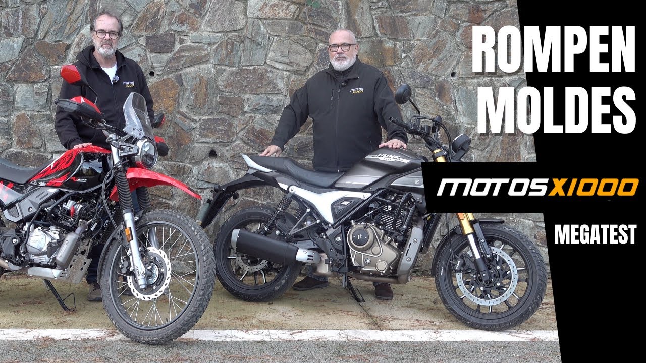 MEGATEST HERO XPULSE 200 y HUNK 440 | Motosx1000