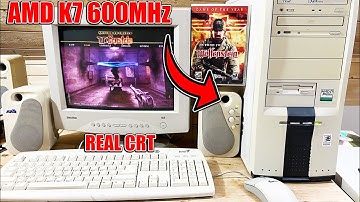 I Time Traveled to 2001! Installing Return to Castle Wolfenstein on an AMD K7 600MHz PC