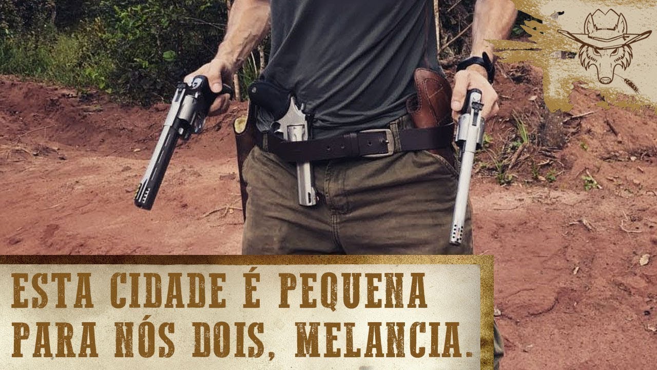 3 Revólveres BRABOS X Melancia! - Covil do Lobo Ep.13 - YouTube