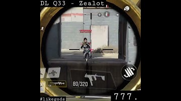 #CoDM Legendary "DL Q33 - Zealot" w/ Kills Broadcast Effect Presented by #likegods