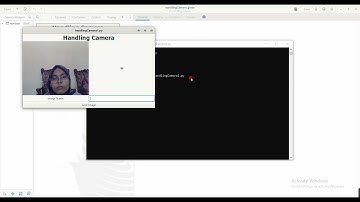 Handling Camera menggunakan Glade + Python