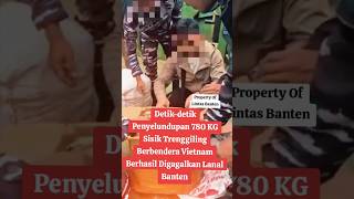 Detik2 Penyelundupan 780 KG Sisik Trenggiling Berbendera Vietnam Berhasil Digagalkan Lanal Banten