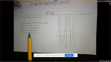 Algebra 2 Module 3 Test Review Tutorial