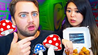 We Try Mushrooms Together...