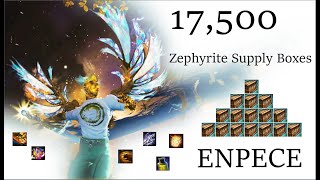 GW2 - Enpece [Ægis] - Opening 17,500 Zephyrite Supply Boxes -  Festival of the Four Winds 2021