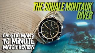 Squale “Montauk” Diver Review in 10 Minutes or Less