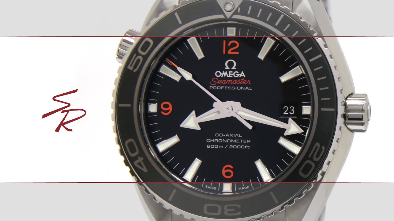 Omega Seamaster Planet Ocean Co-Axial 