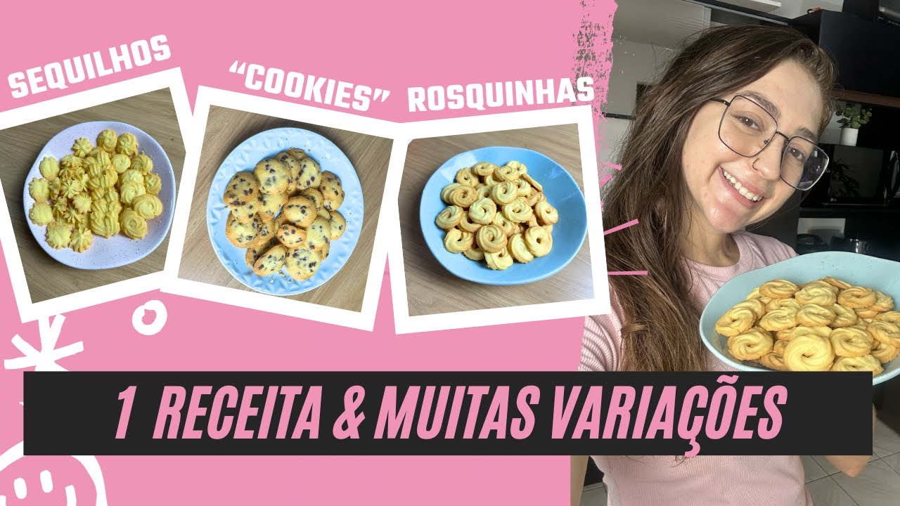 BISCOITOS QUE DERRETEM NA BOCA - SEQUILHOS AMANTEIGADOS: RECEITA COMPLETA