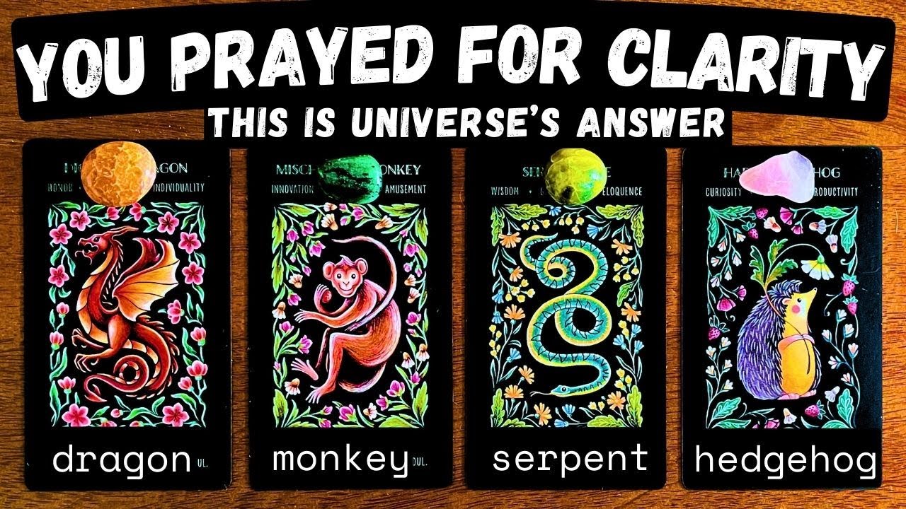 You Prayed For Clarity & This Is Universe's Answer!⏐PICK A CARD