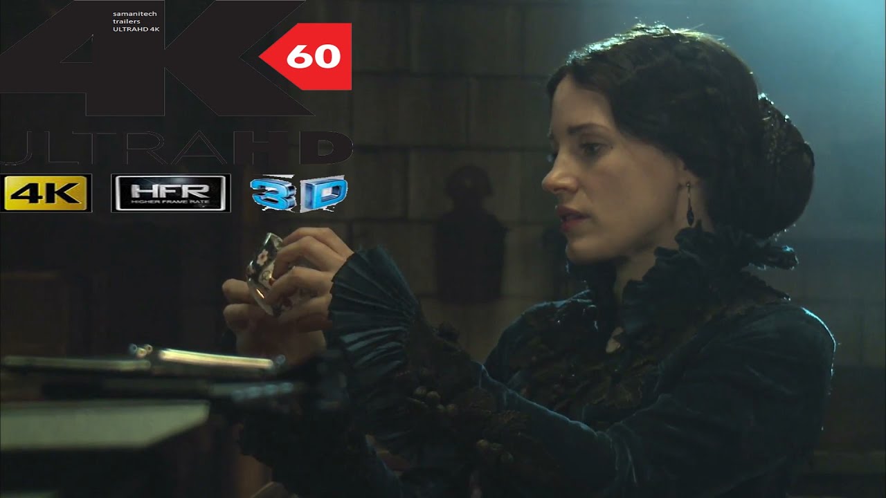 [4k][60FPS] CRIMSON PEAK Blu Ray Clip HD 4K 60FPS HFR 3D 3DSBS/VR