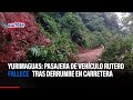 🔴🔵Yurimaguas: Pasajera de vehículo rutero fallece tras derrumbe en carretera