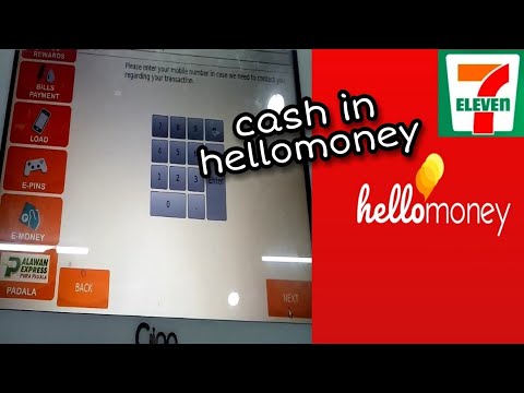 CASH IN HELLOMONEY AT 7 ELEVEN