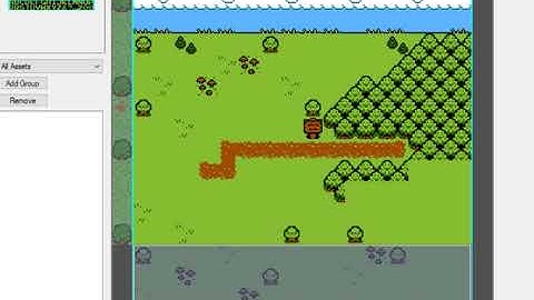 NESmaker NES Demo Development Video #19 Simple World Map Screen