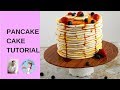 How to make a pancake cake  pancake cake tutorial  veena azmanov