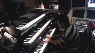 Tonight I Celebrate My Love for You - Peabo Bryson KARAOKE on PIANO(finger81 arrangement) chords