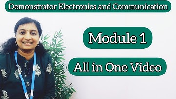Demonstrator ECE, Module 1